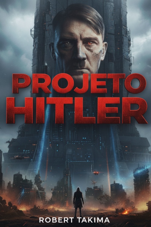 Couverture ebook de Projeto Hitler, de Robert Takima