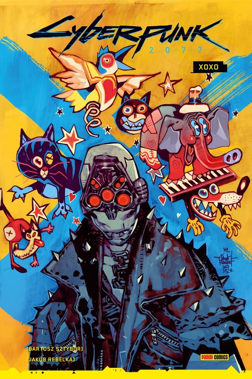 ebook cover of Cyberpunk 2077 : XOXO, by Bartosz Sztybor