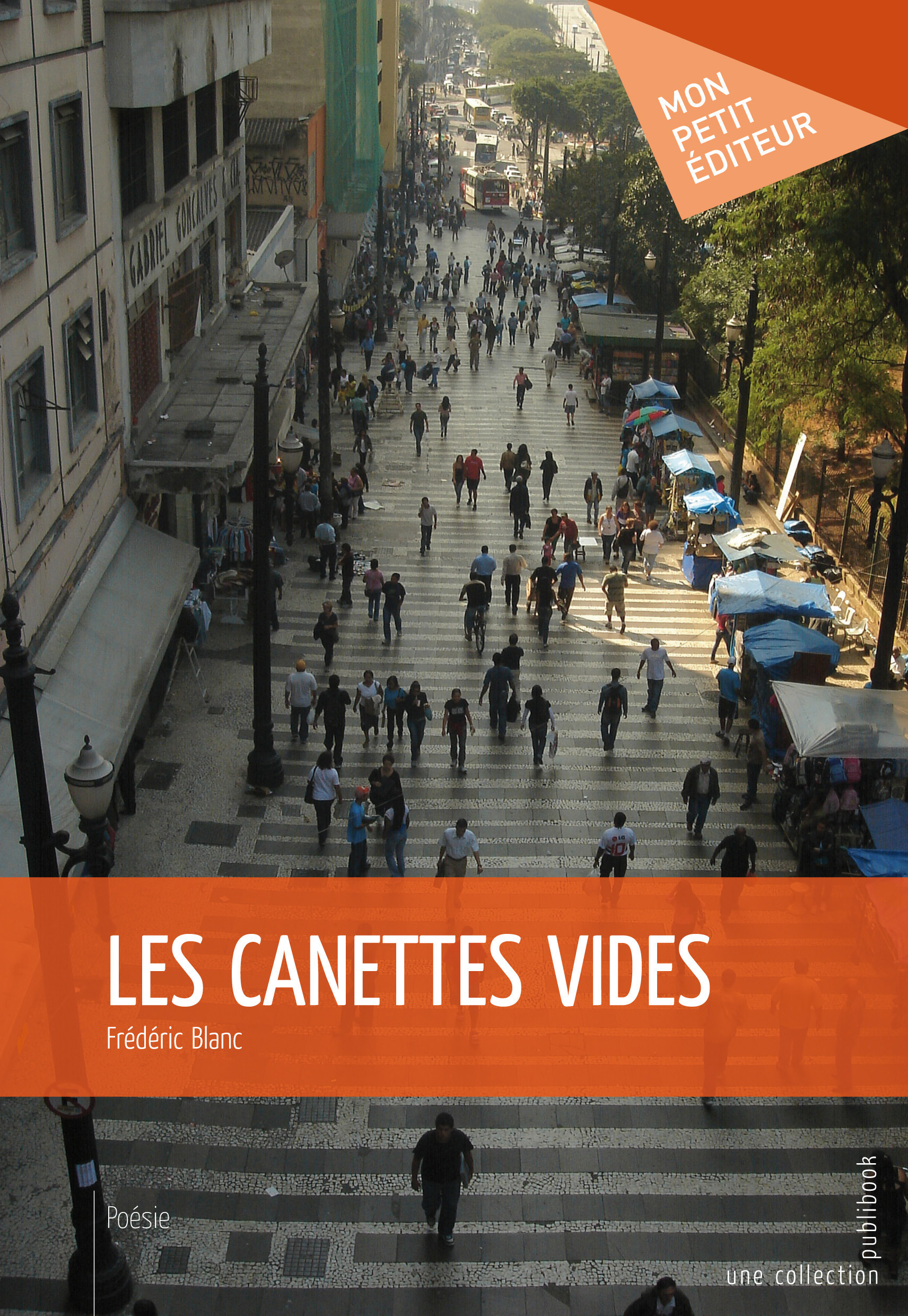 ebook cover of Les Canettes vides, by Frédéric Blanc