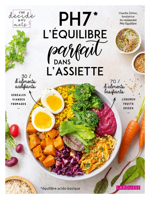 Couverture ebook de PH7, j'équilibre mon assiette !, de Claudia Zémor