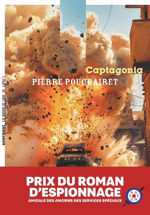 ebook cover of Captagonia, by Pierre Pouchairet