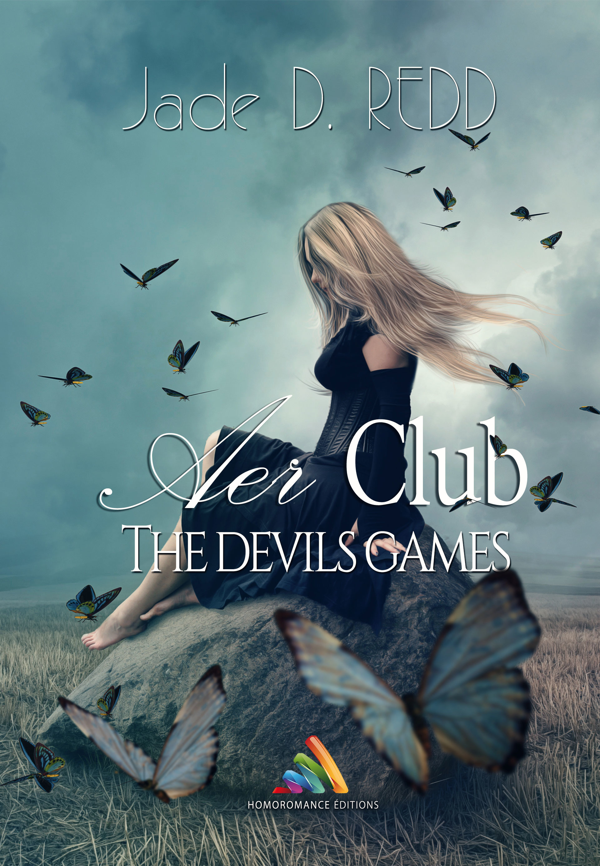 Couverture ebook de AER Club - The devil´s game (Livre lesbien, roman lesbien), de Jade D. Redd