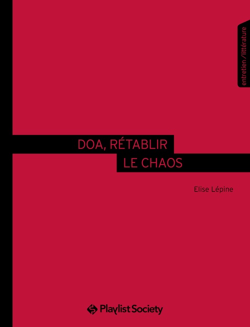 Couverture ebook de DOA, rétablir le chaos, de Elise Lepine