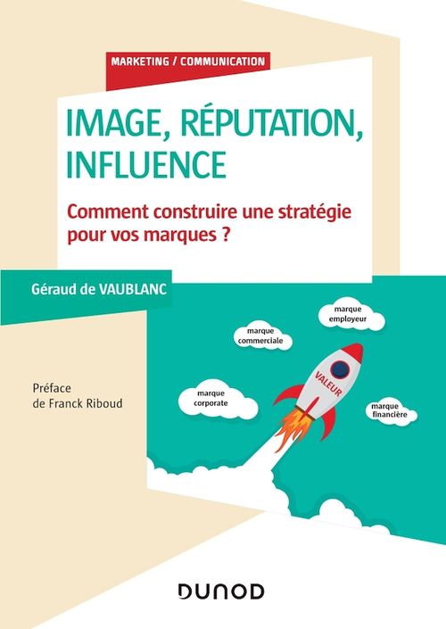 Couverture ebook de Image, influence et réputation, de Géraud de Vaublanc