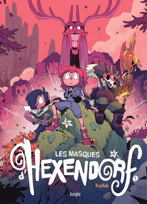 Couverture ebook de Les Masques d'Hexendorf - Tome 1 - Le règne de Dame Kapel, de Fabien Duvoisin