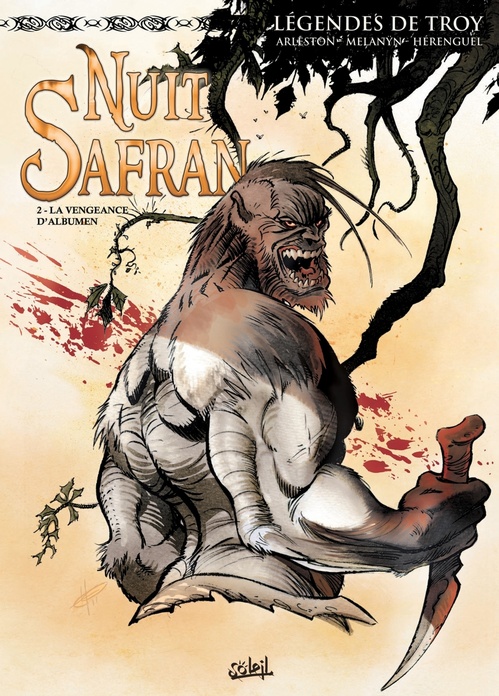 ebook cover of Légendes de Troy - Nuit Safran T02 - La Vengeance d'Albumen, by Christophe Arleston