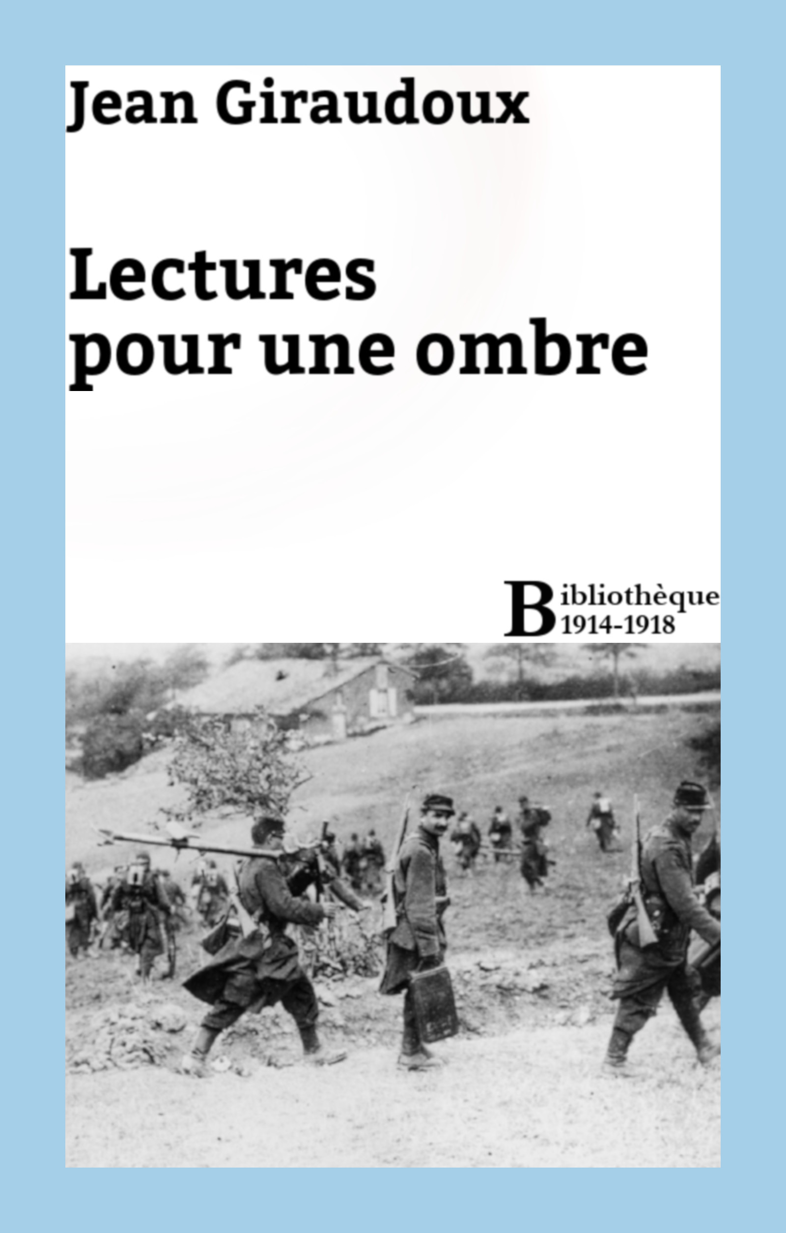 ebook cover of Lectures pour une ombre, by Jean Giraudoux