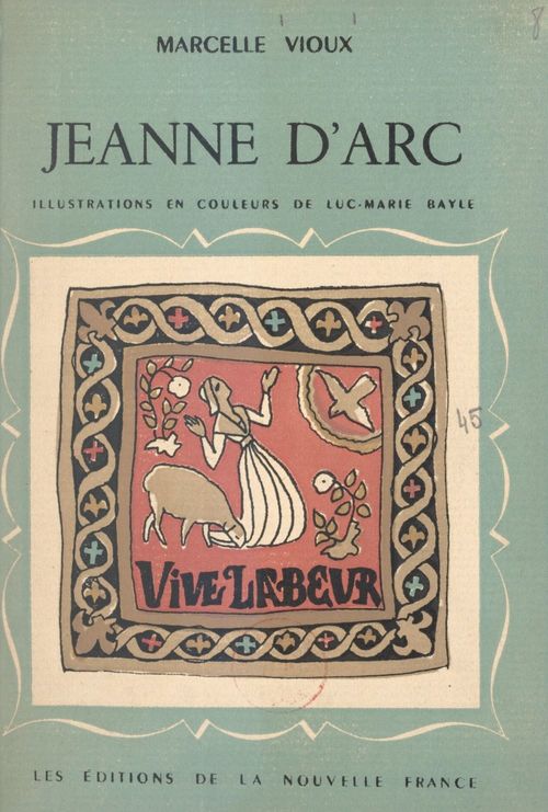 ebook cover of Jeanne d'Arc, by Marcelle Vioux