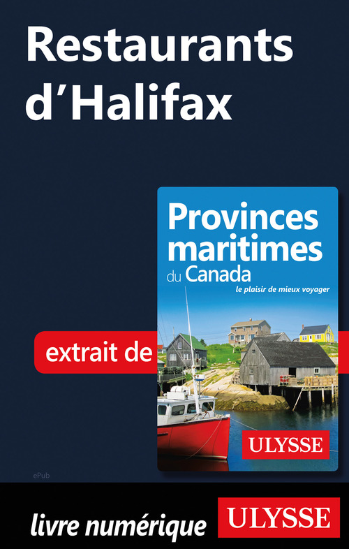 Couverture ebook de Restaurants d'Halifax, de Benoit Prieur