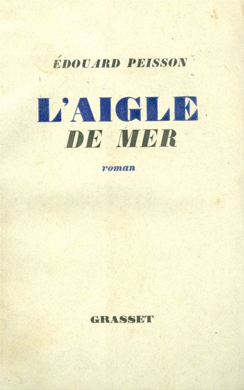 ebook cover of L'Aigle de mer, by Edouard Peisson