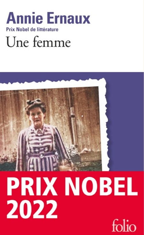 ebook cover of Une femme, by Annie Ernaux