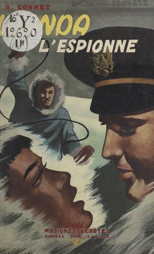 ebook cover of Wanda l'espionne, by Charles-Anthoine Gonnet