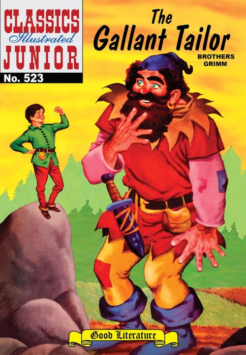 ebook cover of The Gallant Tailor, by Grimm Brothers