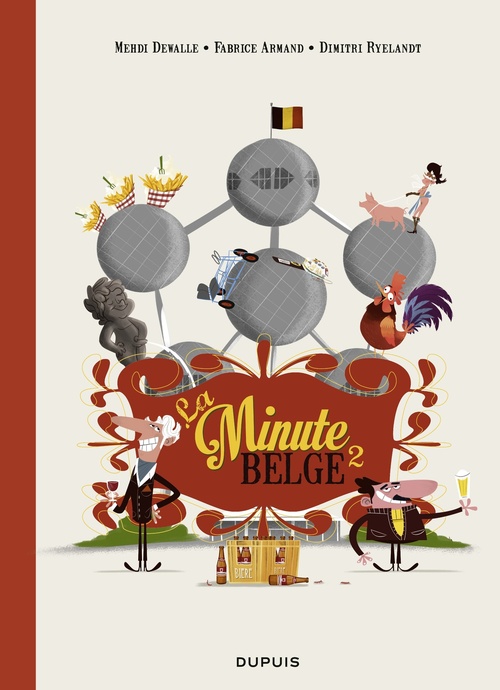 Couverture ebook de La Minute belge - Tome 2, de Dimitri Ryelandt, Fabrice Armand