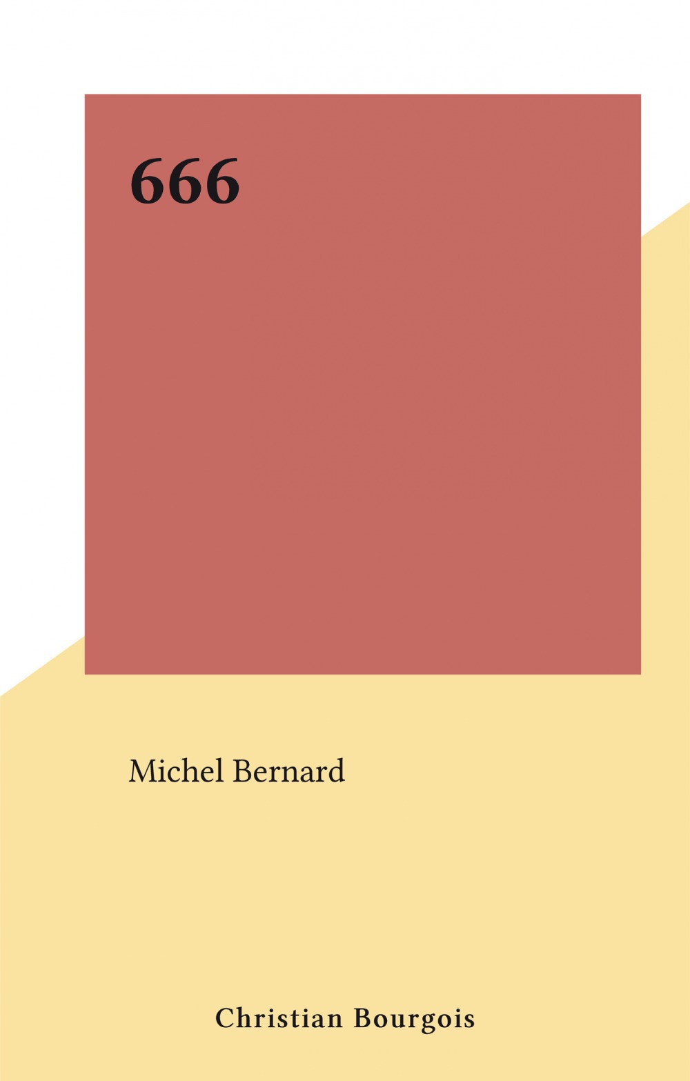 ebook cover of 666, by Michel Bernard
