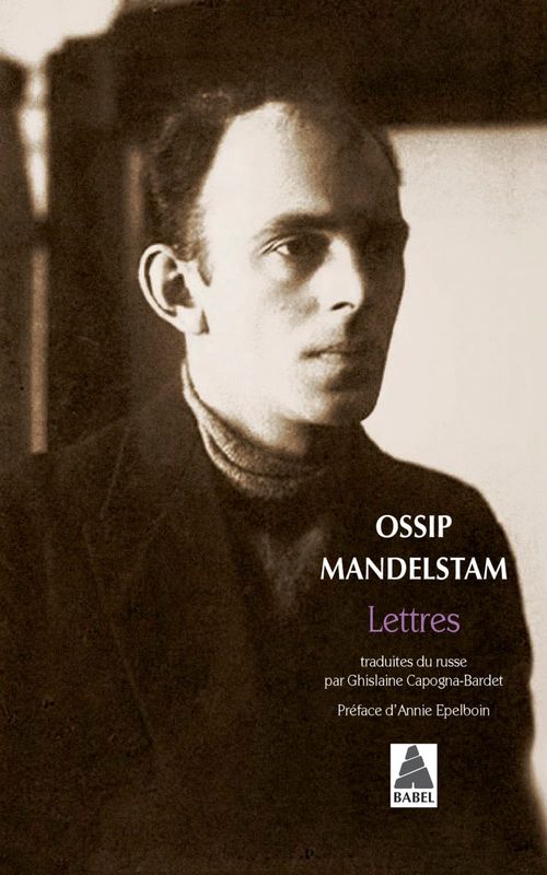 Couverture ebook de LETTRES, de Ossip Mandelstam