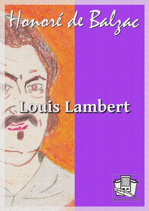 ebook cover of Louis Lambert, by Honoré de Balzac