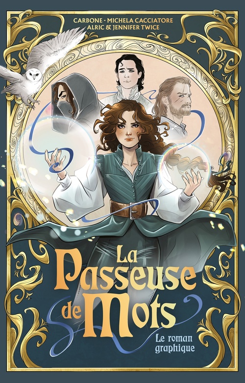 ebook cover of La Passeuse de Mots - le roman graphique, by Alric & Jennifer Twice