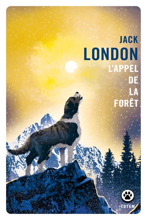 ebook cover of L'appel de la forêt, by Jack London