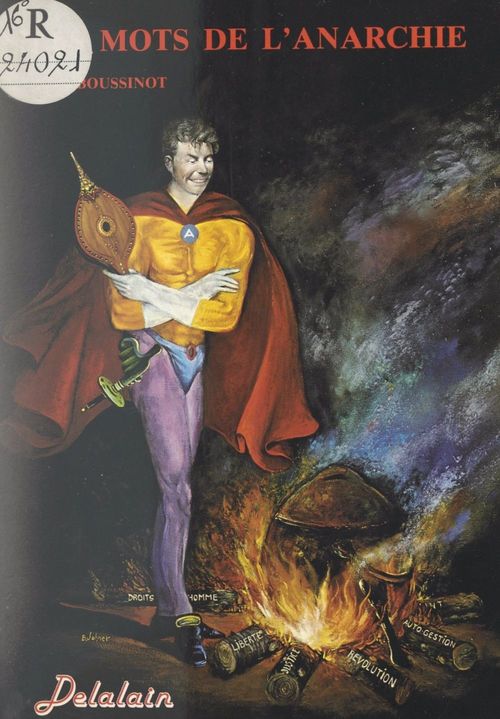 Couverture ebook de Les mots de l'anarchie, de Roger Boussinot