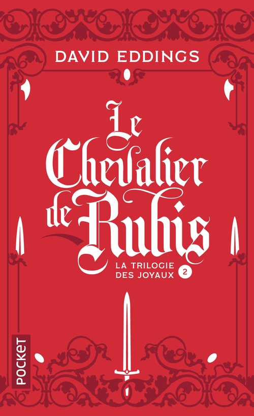 Couverture ebook de LE CHEVALIER DE RUBIS, de David Eddings