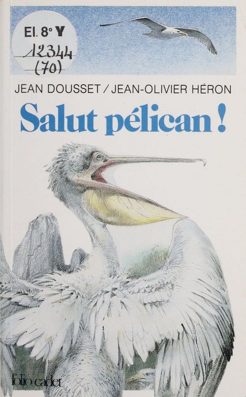 Couverture ebook de Salut pélican !, de Dousset/Heron