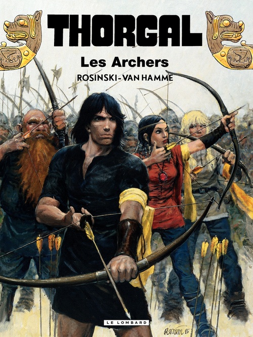 ebook cover of Thorgal - Tome 9 - Les archers, by Jean Van Hamme, Grzegorz Rosinski