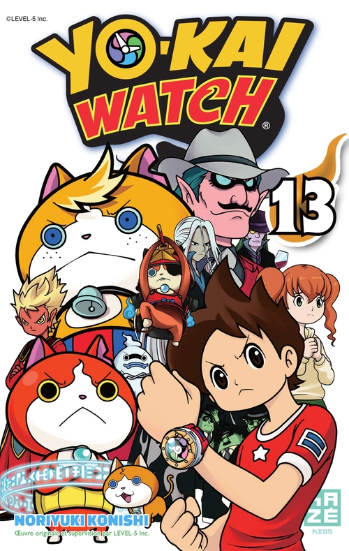 Couverture ebook de Yo-kai Watch T13, de Noriyuki Konishi
