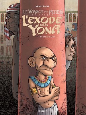 Couverture ebook de L'Exode selon Yona T1, de David Ratte