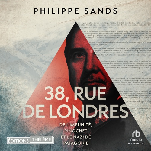 Couverture audiobook de 38, rue de Londres, de Philippe Sands