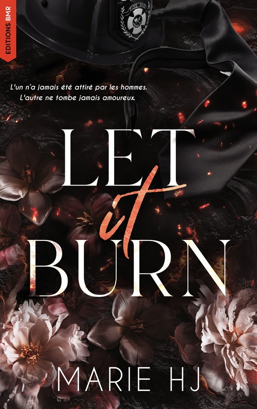 ebook cover of Let it burn, by Marie HJ