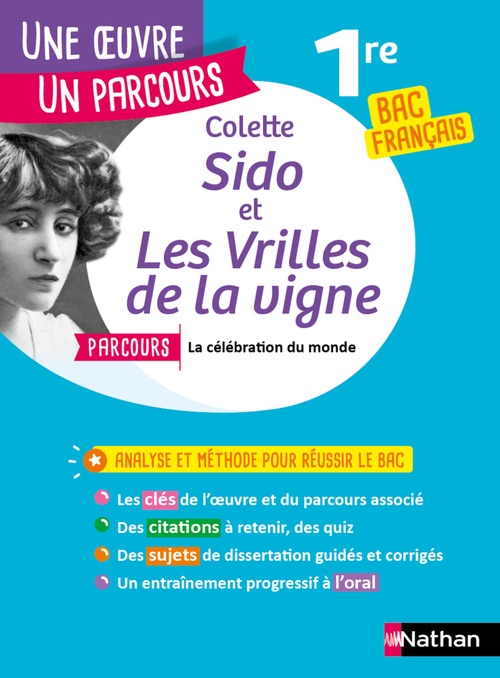 Couverture ebook de Sido et Les Vrilles de la vigne, de Marie-Astrid Clair, Colette