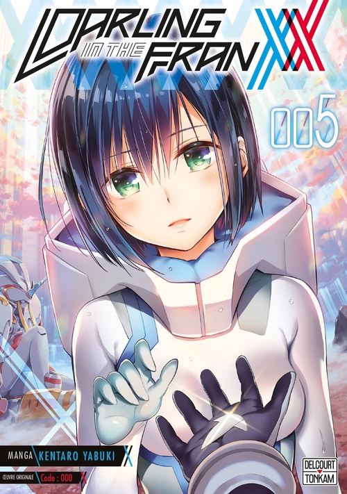 ebook cover of Darling in the Franxx T05, by Kentaro Yabuki