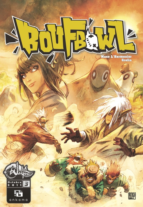 Couverture ebook de Wakfu Heroes : Boufbowl - Tome 3, de Grelin, Maxe L'Hermenier