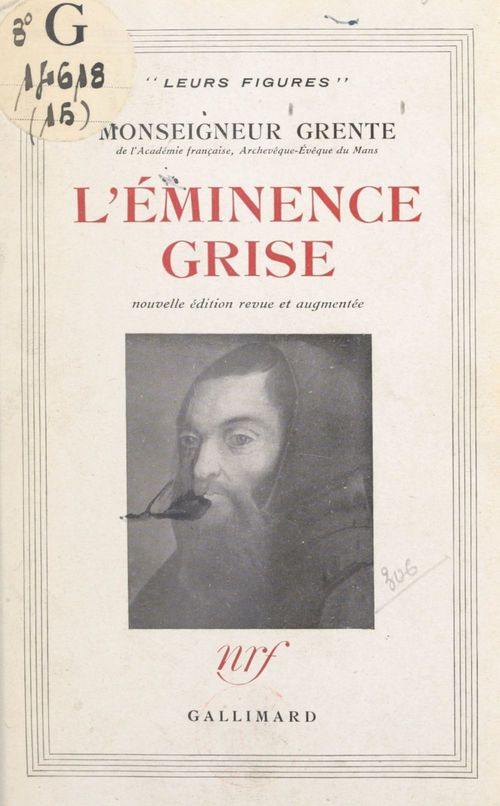 Couverture ebook de L'éminence grise, de Georges Grente