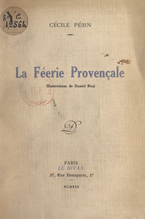 Couverture ebook de La féerie provençale, de Cecile Perin