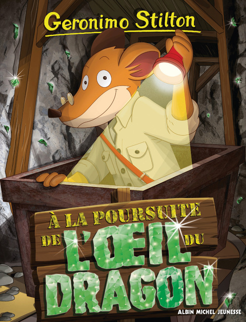 ebook cover of A la poursuite de l'oeil du dragon, by Geronimo Stilton