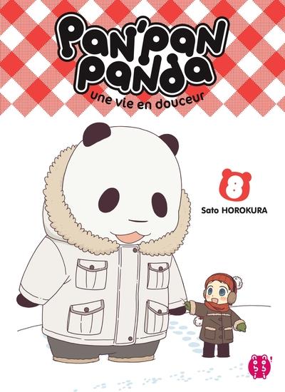 Couverture ebook de Pan'Pan Panda, une vie en douceur T08, de Sato Horokura