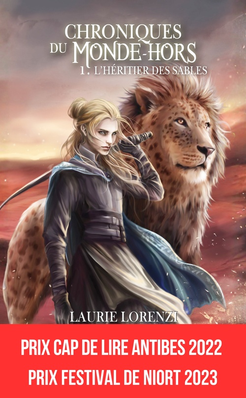 Couverture ebook de L'Héritier des sables, de Laurie Lorenzi