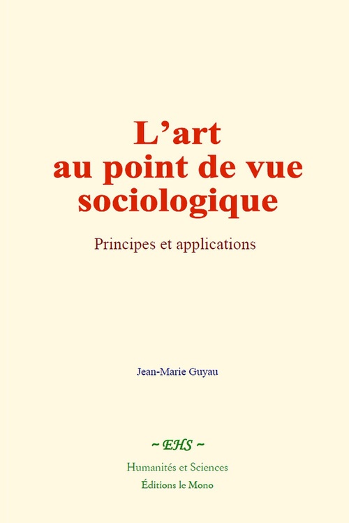 ebook cover of L'art au point de vue sociologique, by Charles Richet