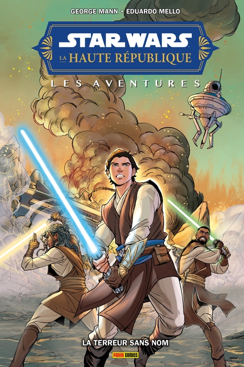 ebook cover of Star Wars : La Haute République - Les Aventures - La terreur sans nom, by George Mann