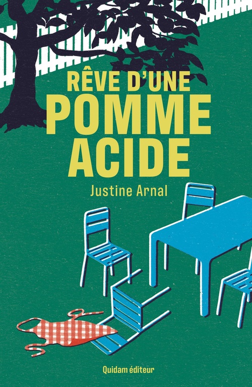 Couverture ebook de Rêve d'une pomme acide, de Justine ARNAL