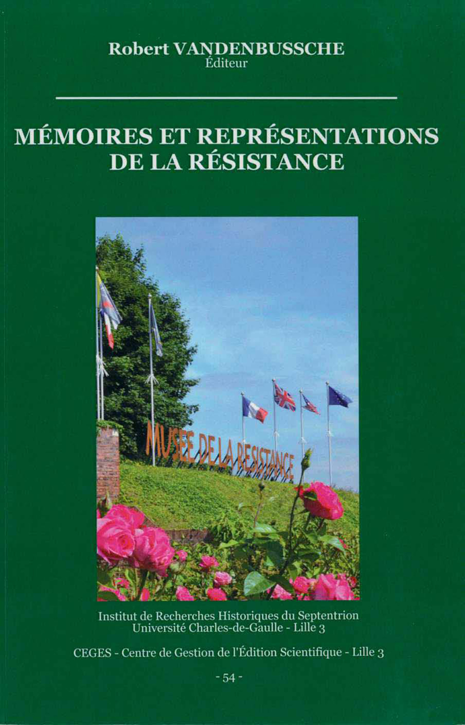 ebook cover of Mémoires et représentations de la Résistance, by Collectif