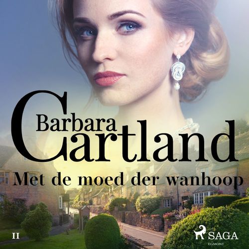 Couverture audiobook de Met de moed der wanhoop, de Barbara Cartland