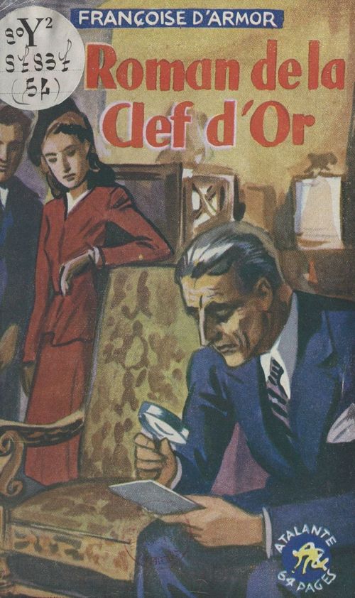 Couverture ebook de Le roman de la clef d'or, de Francoise Darmor