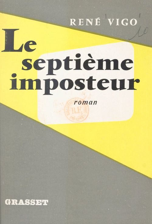 Couverture ebook de Le septième imposteur, de Rene Vigo