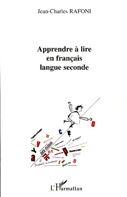 Couverture ebook de Apprendre à lire en français langue seconde, de Jean-charles Rafoni