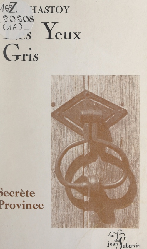 Couverture ebook de Les yeux gris, de Andre Hastoy
