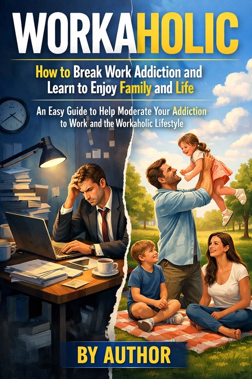 ebook cover of Workaholic: How to Break Work Addiction and Learn to Enjoy Family and Life, by William Strawbridge