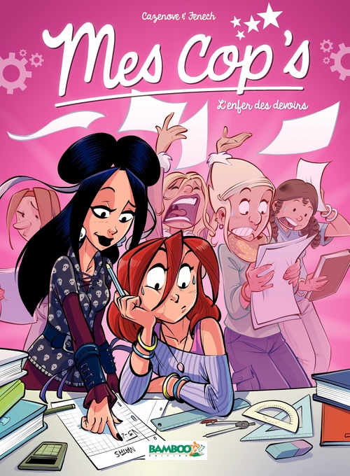 Couverture ebook de Mes Cop's - Tome 7 - L'enfer des devoirs, de Christophe Cazenove, Philippe Fenech